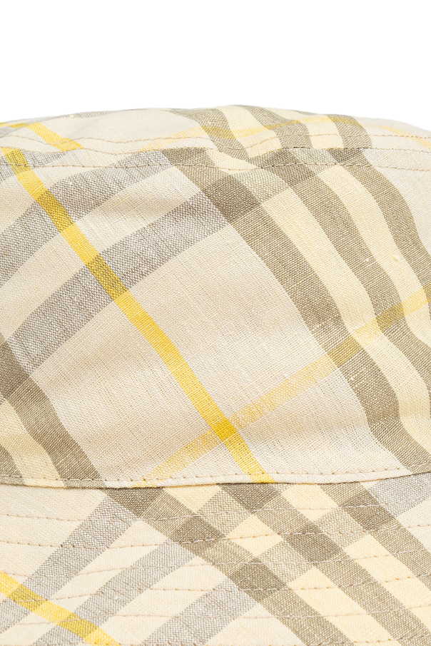 Beige Linen Hat Burberry Vitkac GB